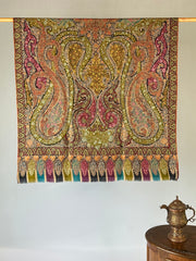 Pashmina Handloom Kashmiri Kalamkari Shawl