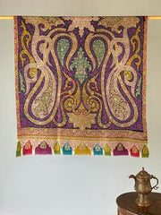 Pashmina Handloom Kashmiri Kalamkari Shawl