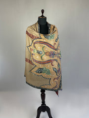 Pashmina Handloom Kalamkari Shawl