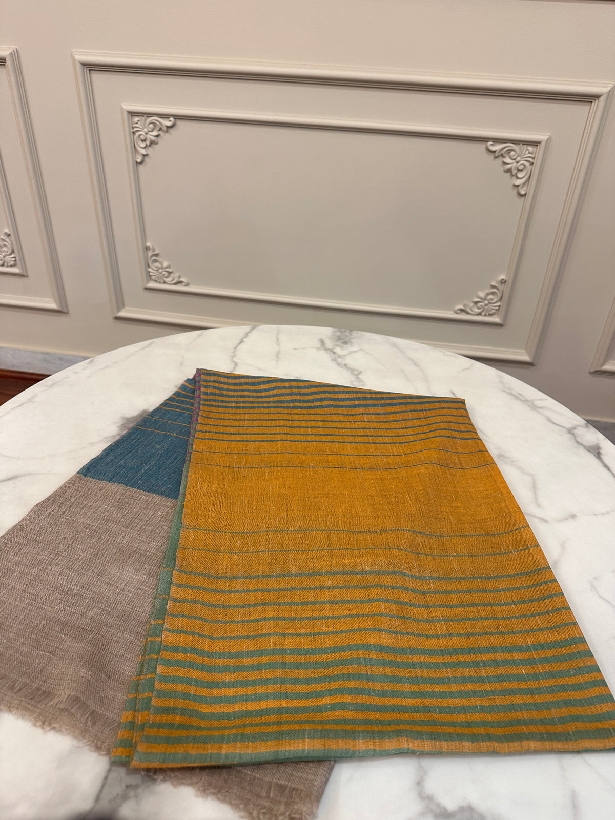 شال الباشمينا اليدوي كالامكاري 