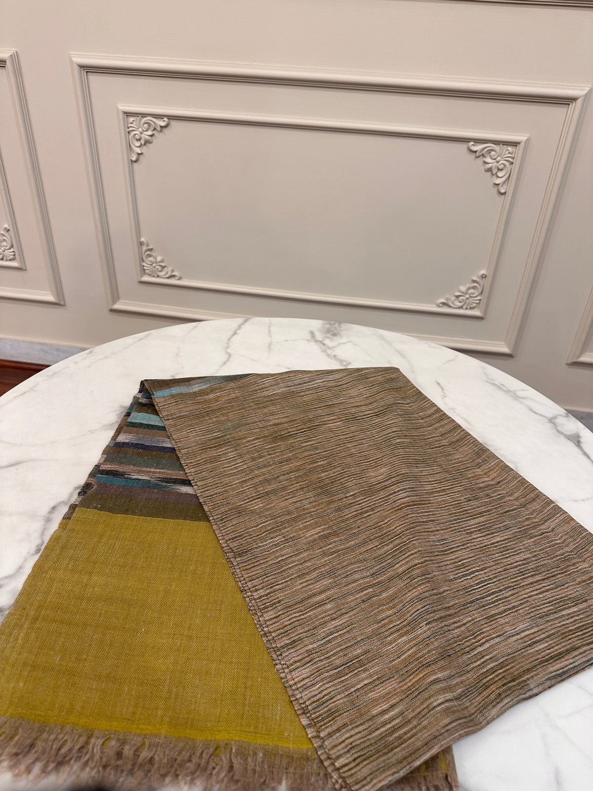 شال الباشمينا اليدوي كالامكاري 