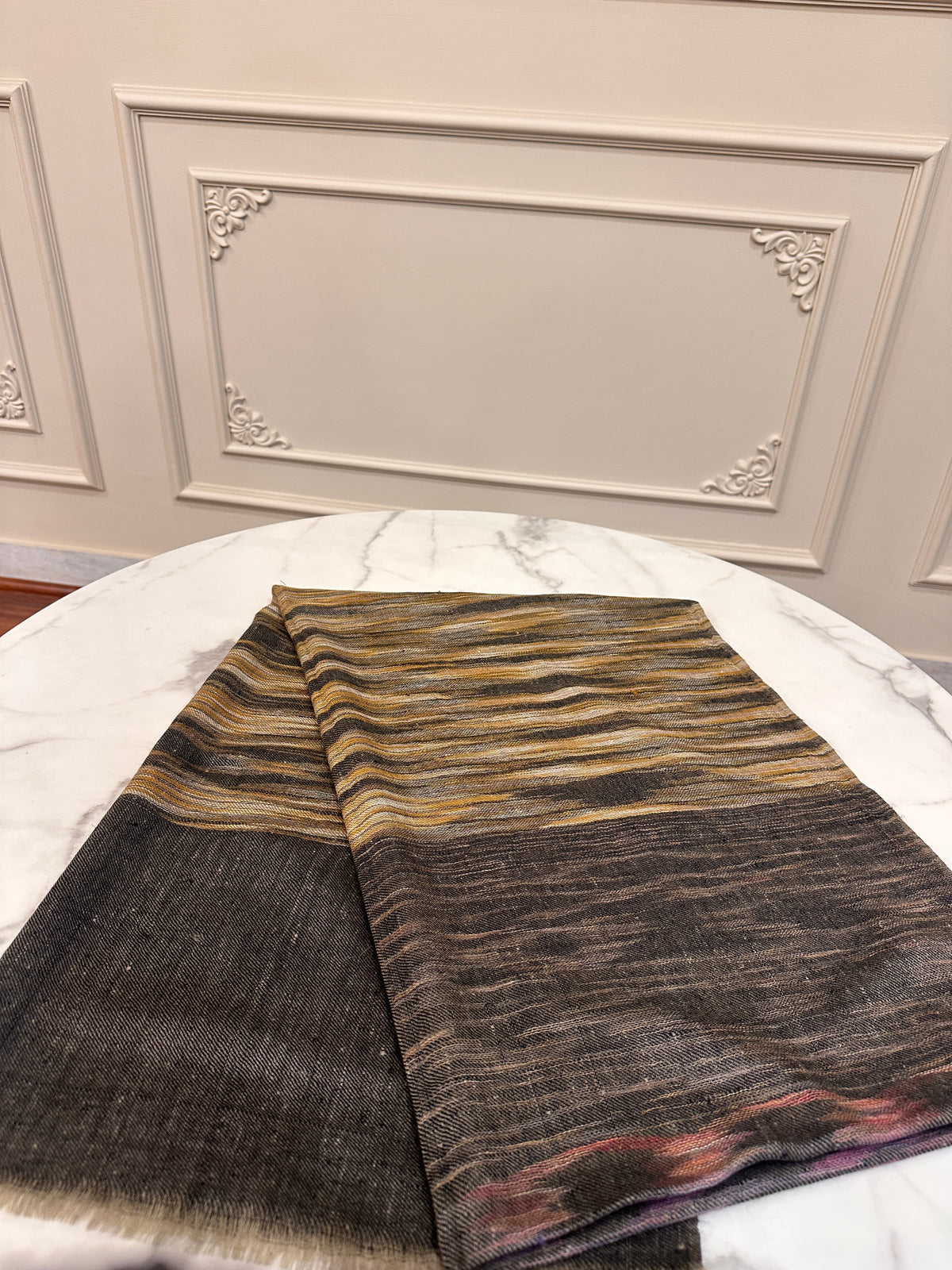 شال الباشمينا اليدوي كالامكاري 