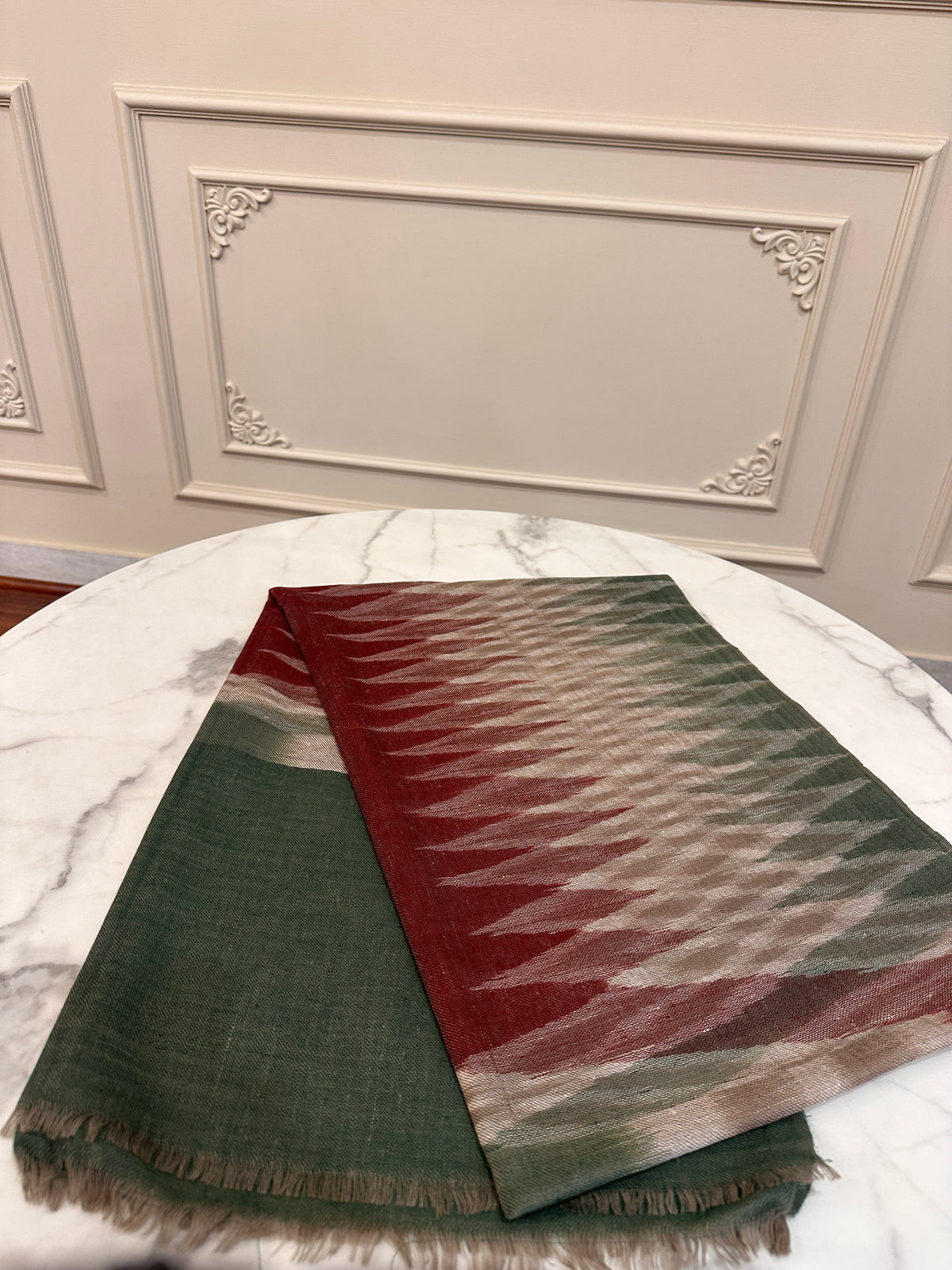 شال الباشمينا اليدوي كالامكاري 