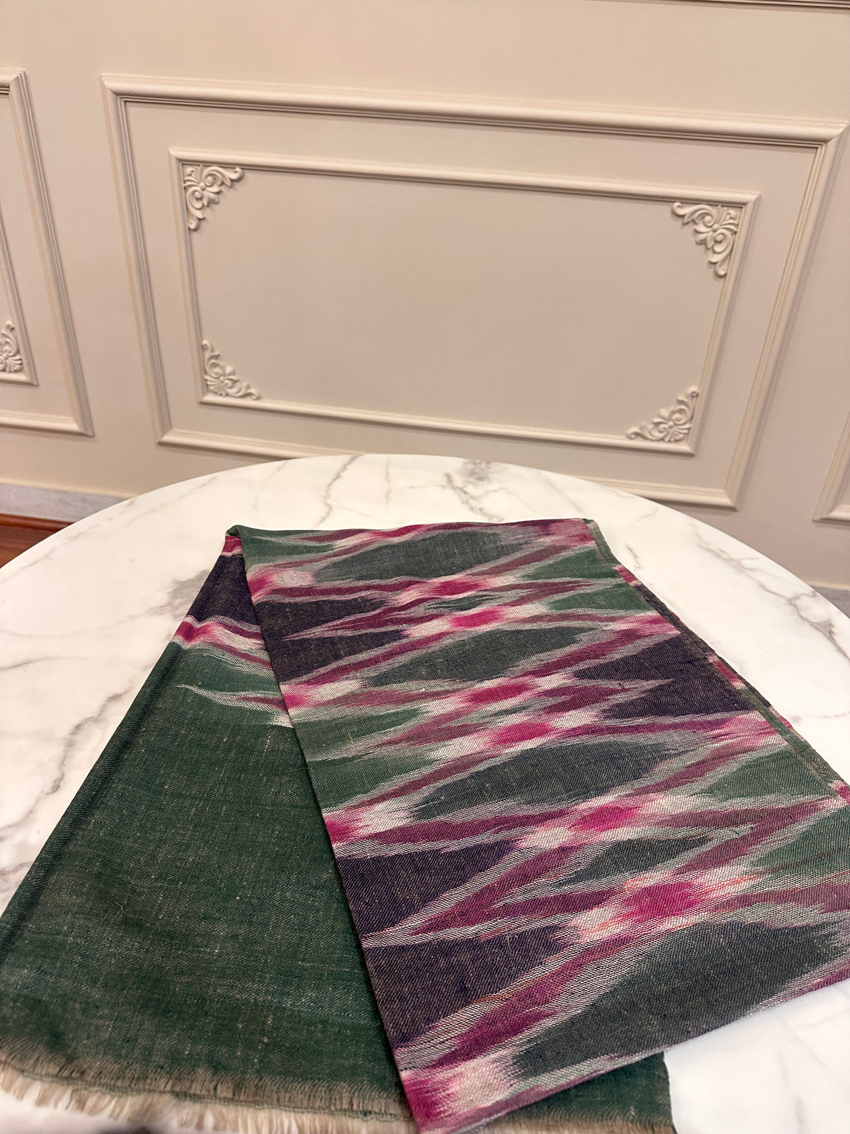 شال الباشمينا اليدوي كالامكاري 