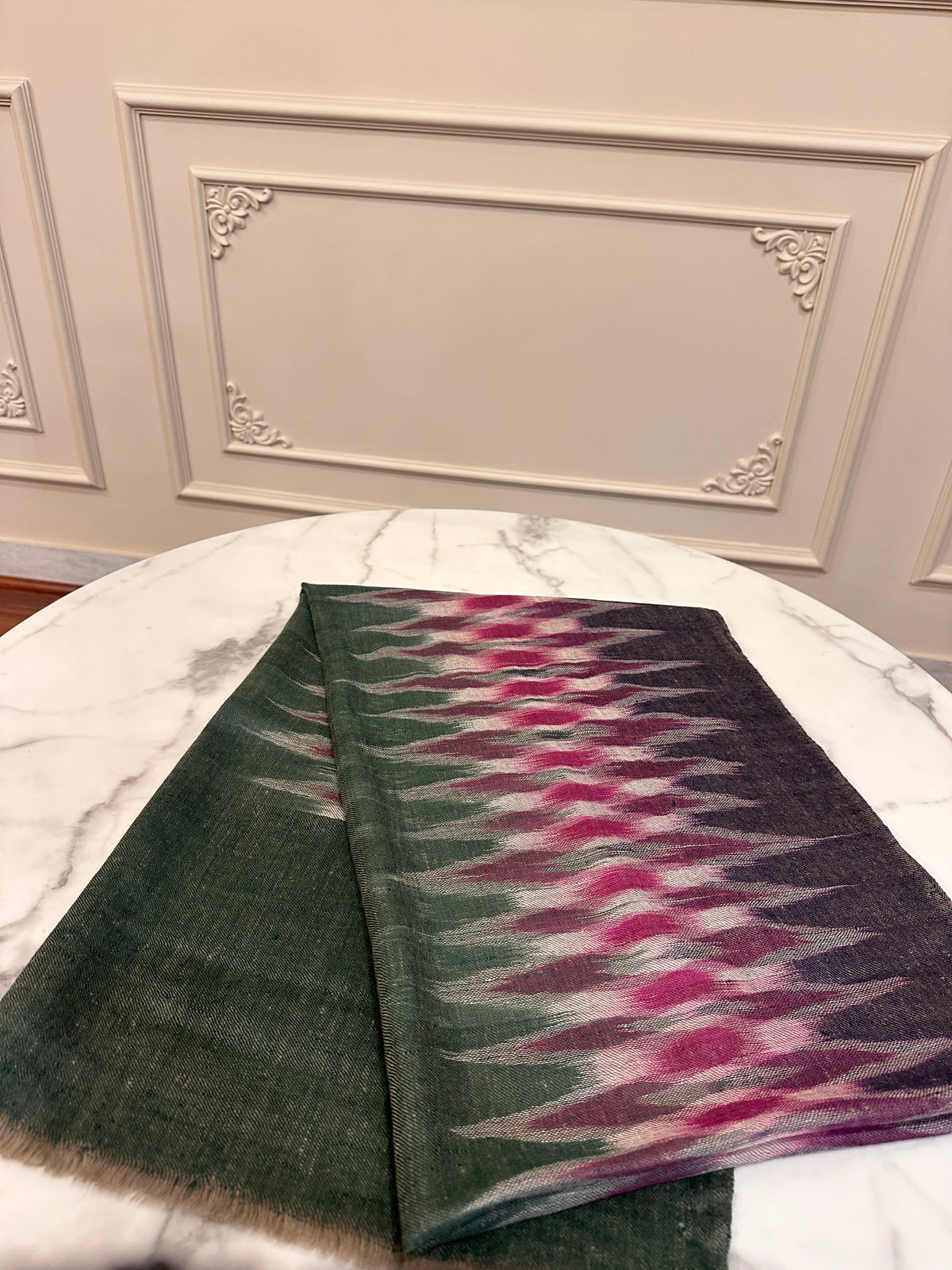 شال الباشمينا اليدوي كالامكاري 