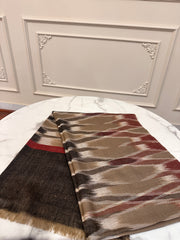 Pashmina Handloom Ikat Stole
