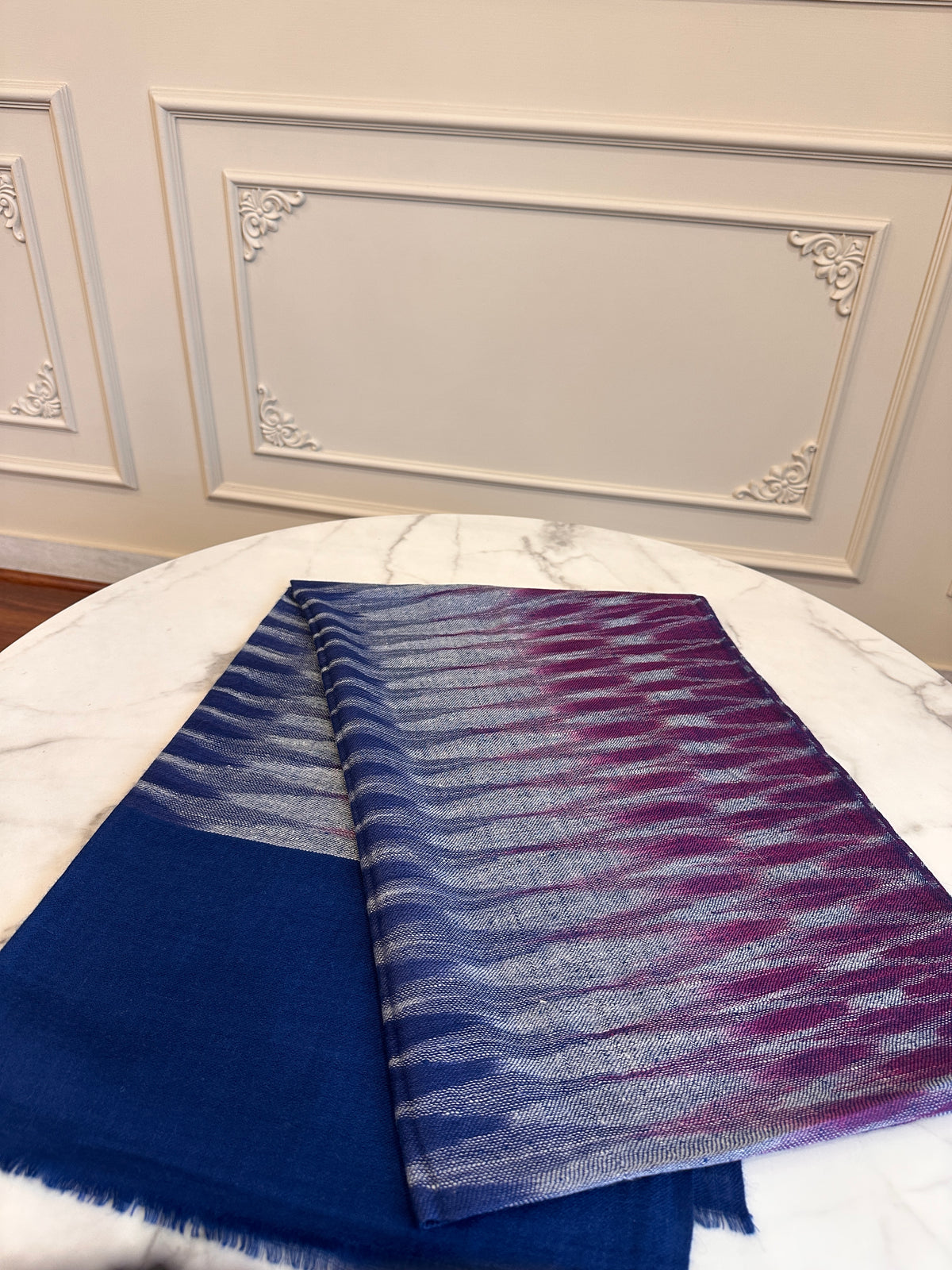 شال الباشمينا اليدوي كالامكاري 