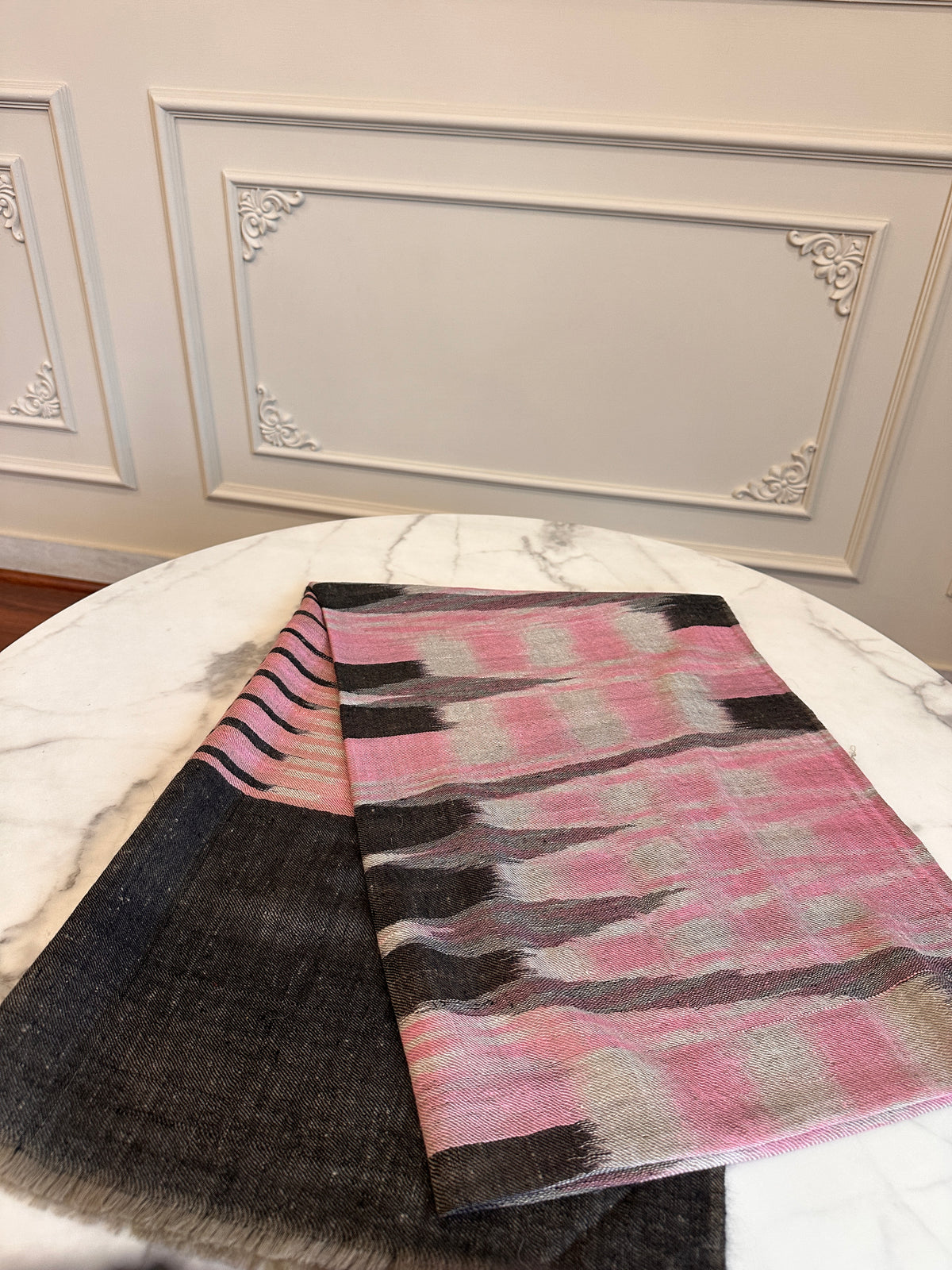 شال الباشمينا اليدوي كالامكاري 