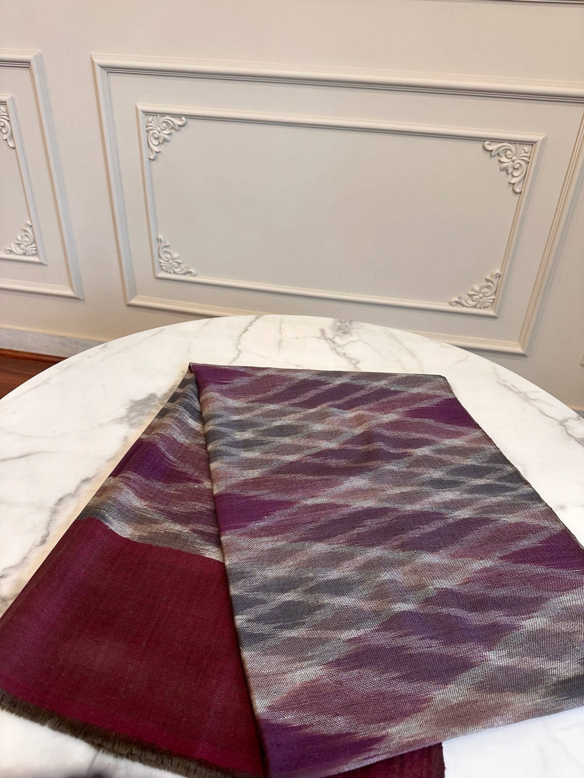 Pashmina Handloom Ikat Stole