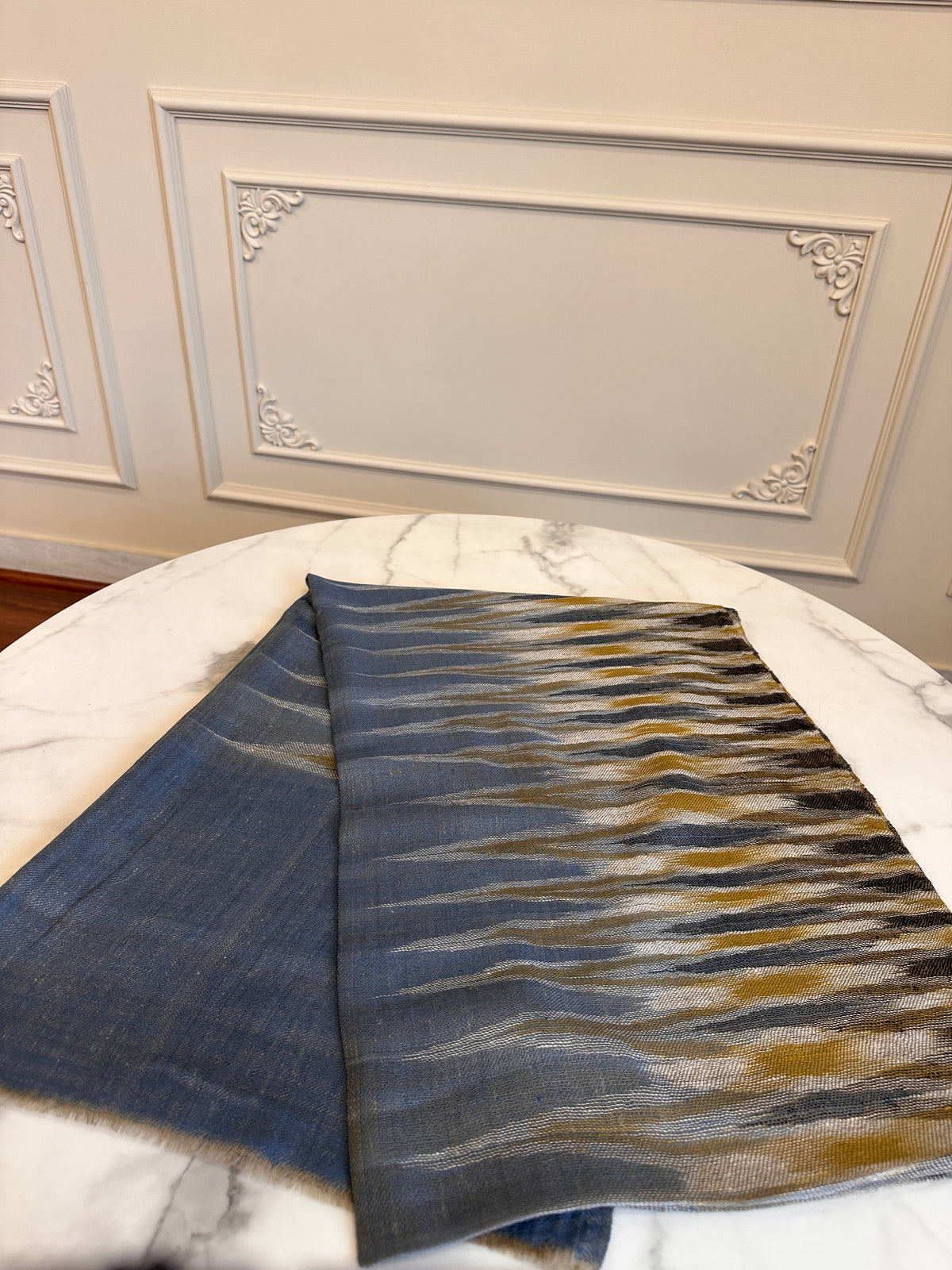 Pashmina Handloom Ikat Stole