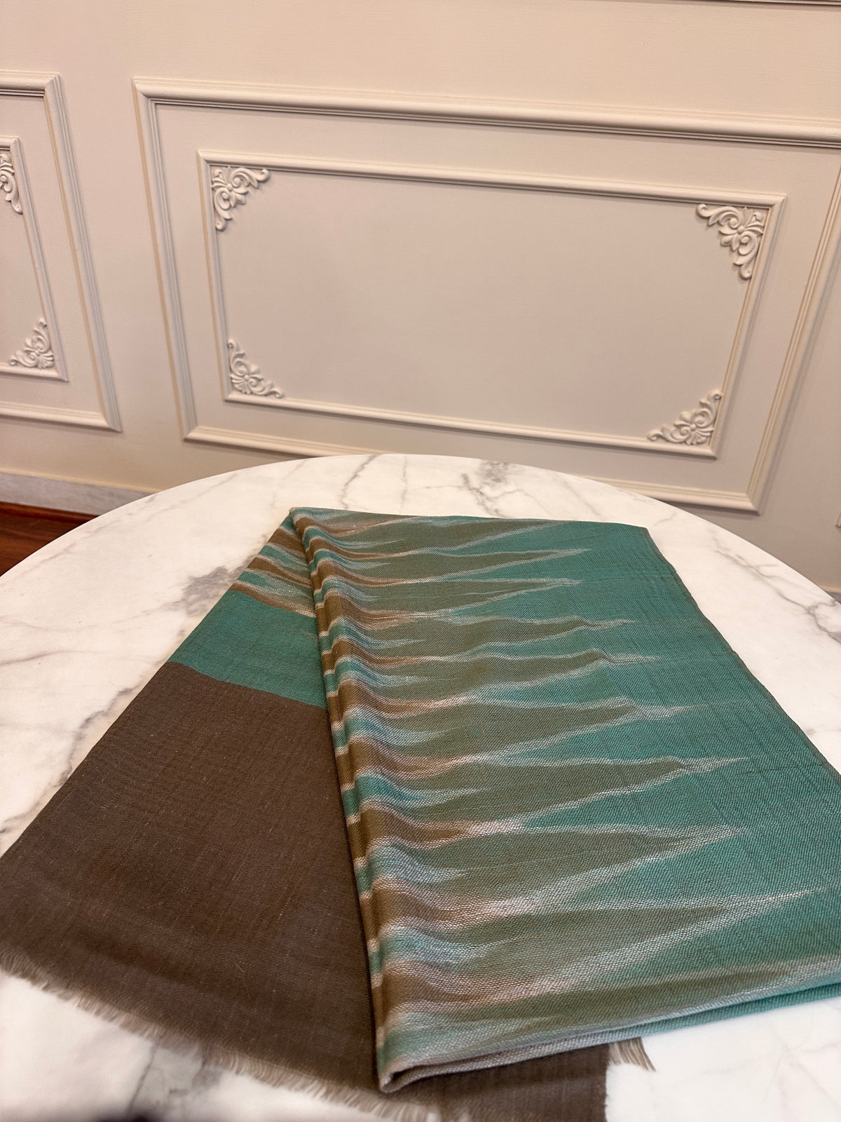Pashmina Handloom Ikat Stole
