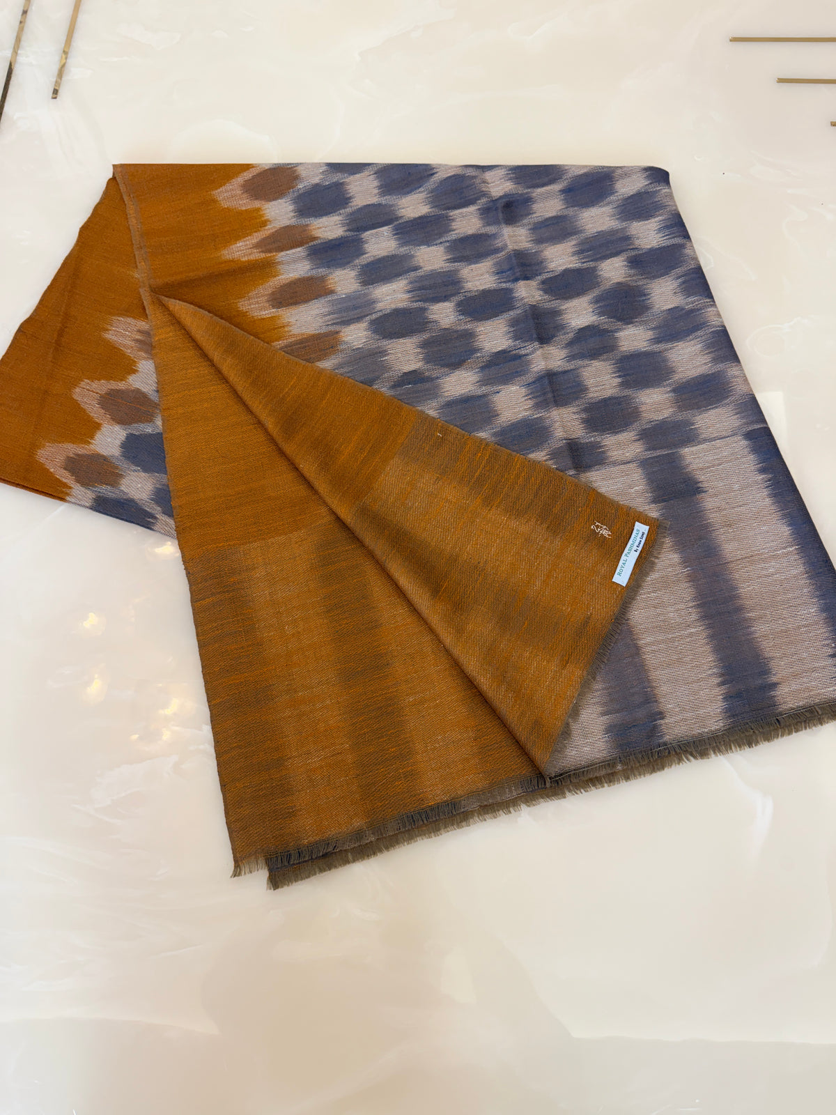 شال الباشمينا اليدوي كالامكاري 