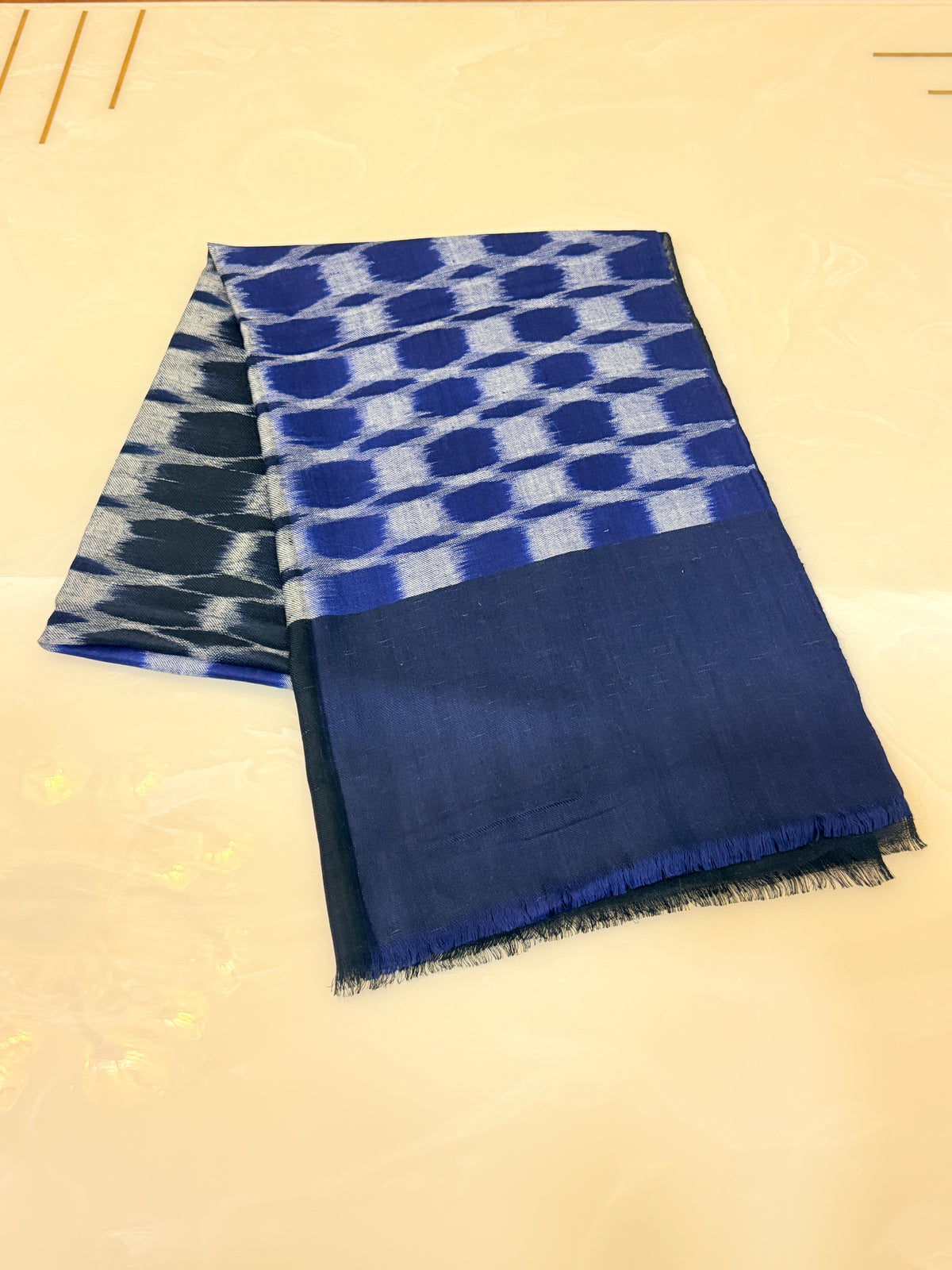 شال الباشمينا اليدوي كالامكاري 