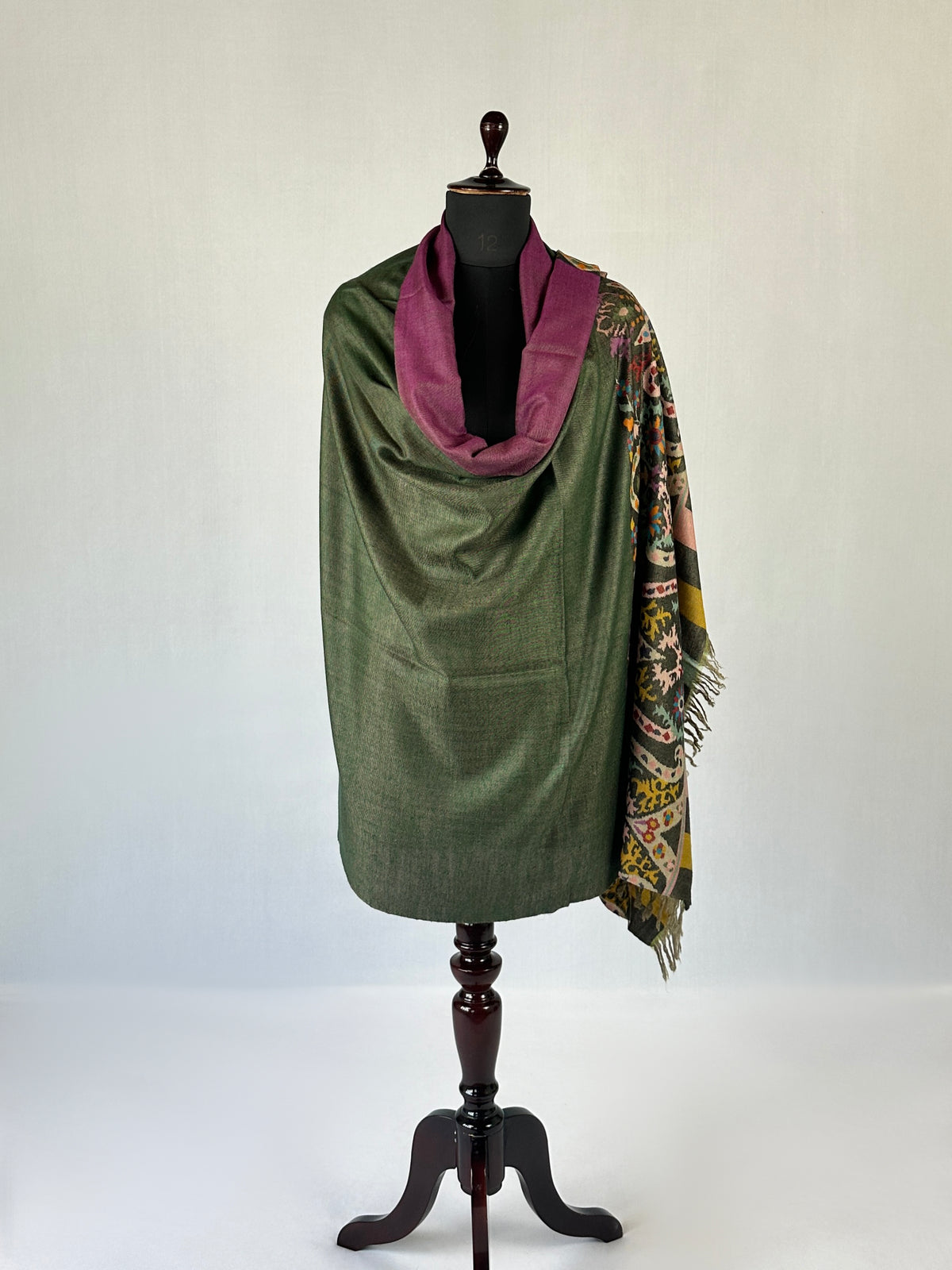 Pashmina Women's Handloom Kani Shawl