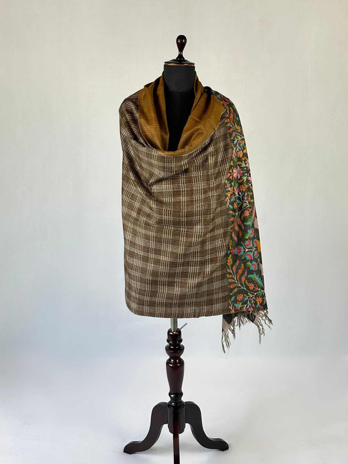 Pashmina Women's Handloom Kani Shawl