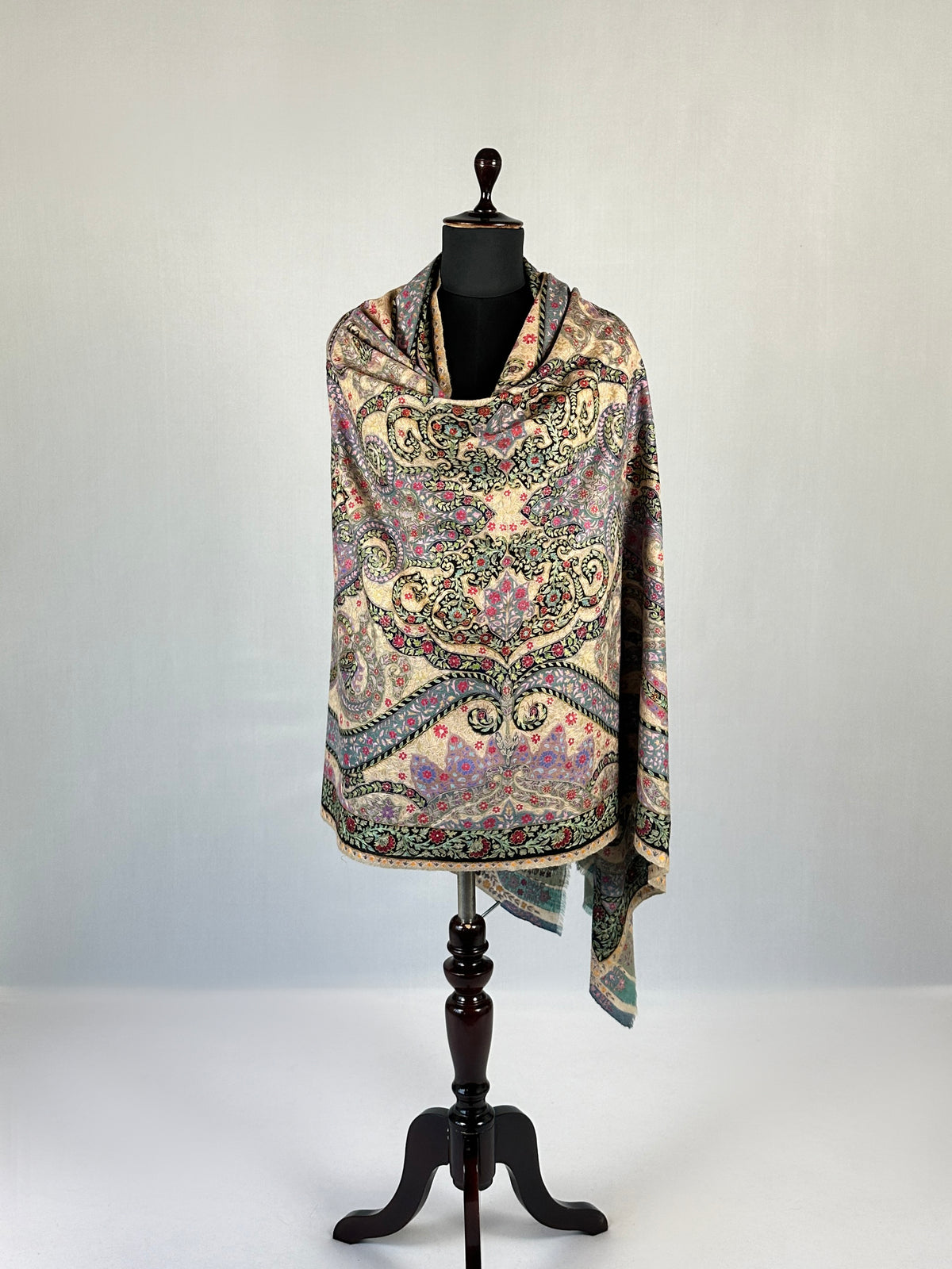 Pashmina Women's Handloom Kalamkari Shawl