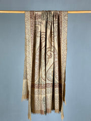 Pashmina Unisex Handloom Kalamkari Shawl