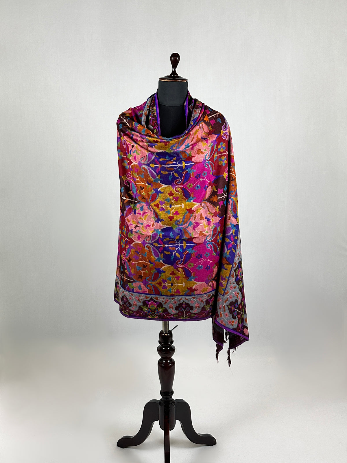 Pashmina Women's Handloom Kani Shawl
