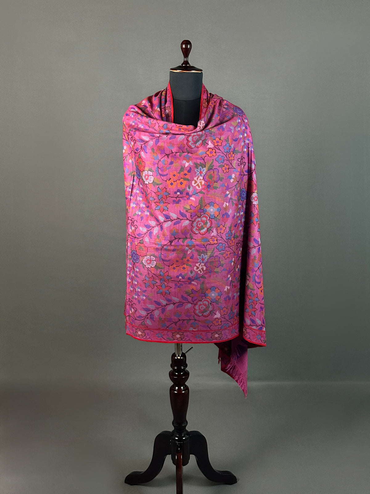 Pashmina Women's Handloom Kani Shawl