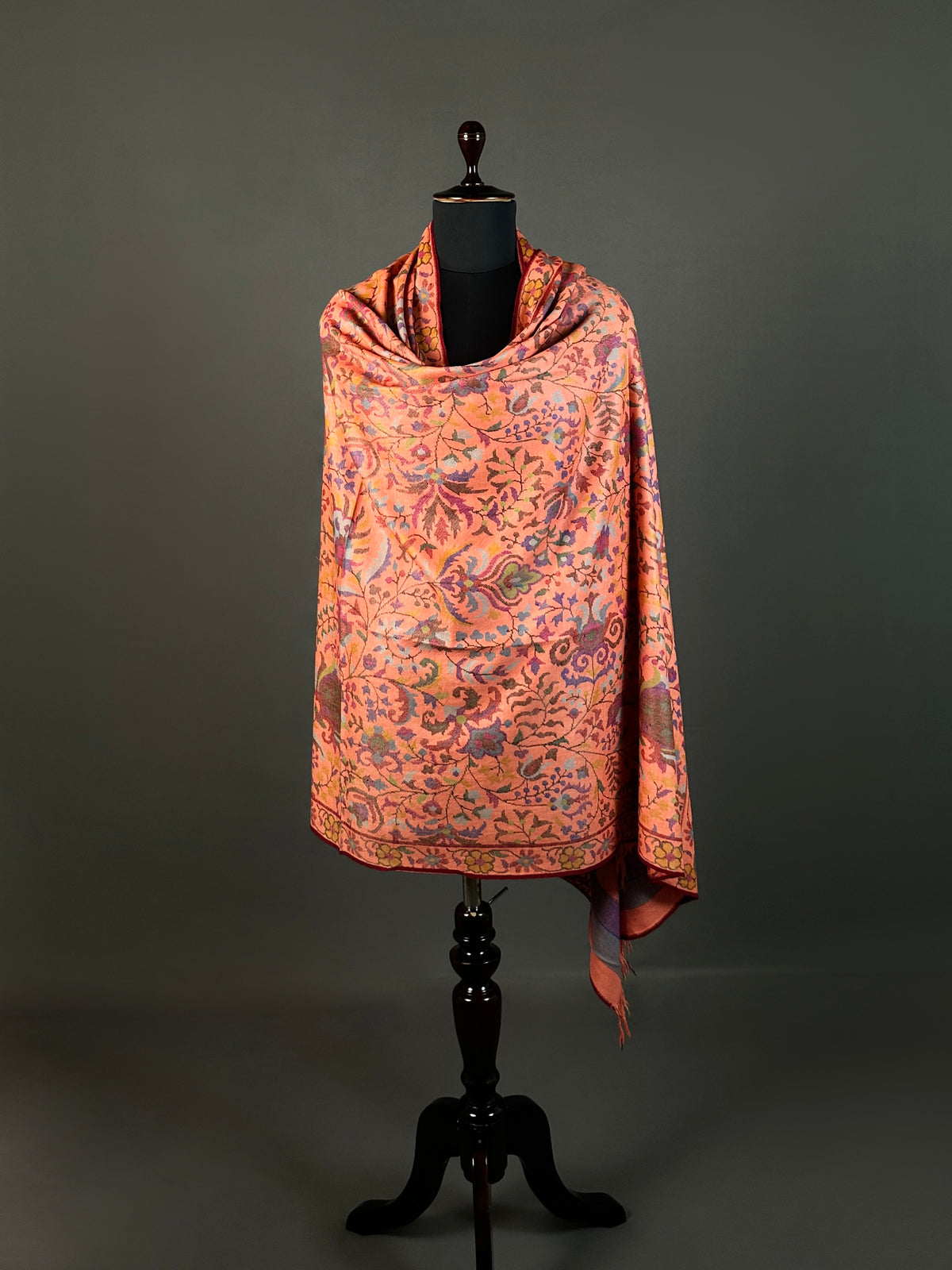 Pashmina Women's Handloom Kani Shawl