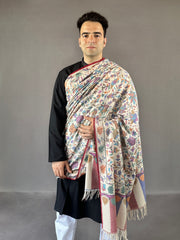 Pashmina Men's Handloom Kani Shawl