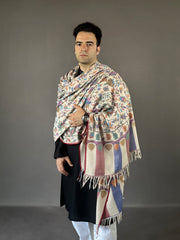 Pashmina Men's Handloom Kani Shawl