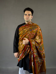 Pashmina Men's Handloom Kani Shawl