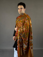Pashmina Men's Handloom Kani Shawl