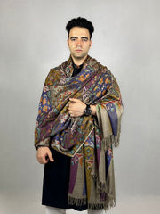 Pashmina Men's Handloom Kani Shawl