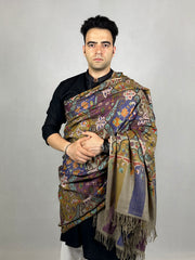 Pashmina Men's Handloom Kani Shawl