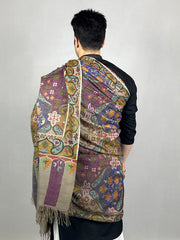 Pashmina Men's Handloom Kani Shawl