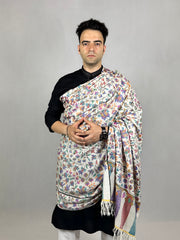 Pashmina Men's Handloom Kani Shawl