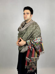 Pashmina Men's Handloom Kani Shawl