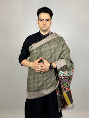 Pashmina Men's Handloom Kani Shawl