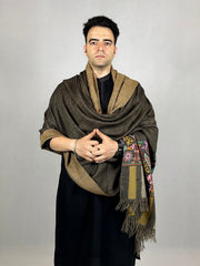 Pashmina Men's Handloom Kani Shawl