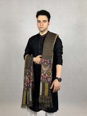 Pashmina Men's Handloom Kani Shawl