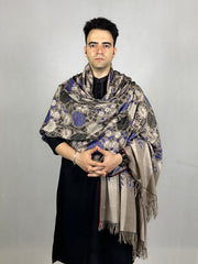 Pashmina Men's Handloom Kani Shawl