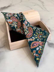Pashmina Handloom Kalamkari Pocket Square