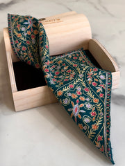 Pashmina Handloom Kalamkari Pocket Square
