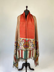Pashmina Unisex Handloom Kani Shawl