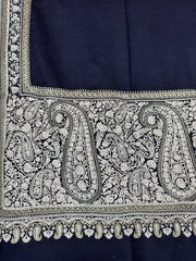 Pashmina Handloom Paper Mache'-Tilla Shawl