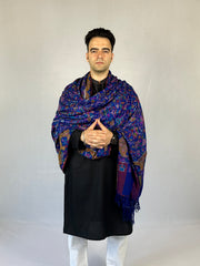 Pashmina Men's Handloom Kani Shawl