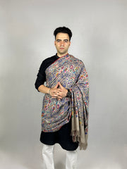 Pashmina Men's Handloom Kani Shawl