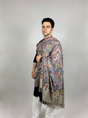Pashmina Men's Handloom Kani Shawl