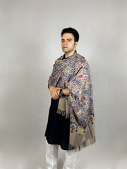 Pashmina Men's Handloom Kani Shawl