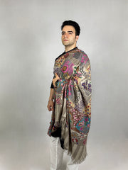 Pashmina Men's Handloom Kani Shawl