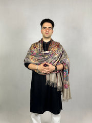 Pashmina Men's Handloom Kani Shawl