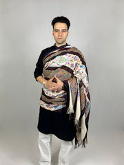 Pashmina Men's Handloom Kani Shawl