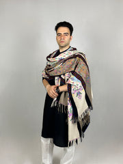 Pashmina Men's Handloom Kani Shawl