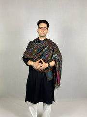 Pashmina Men's Handloom Kani Shawl